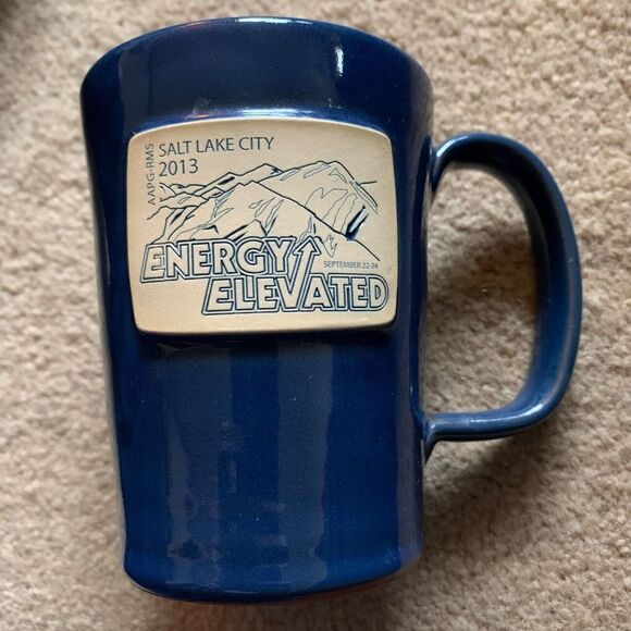 Deneen Pottery Handthrown Salt Lake City Energy Elevated 2013 Mug - Picture 1 of 7